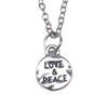 Volleyball Pendant Necklace Sports Athlete Lover Charm Jewelry 40cm Short Chain