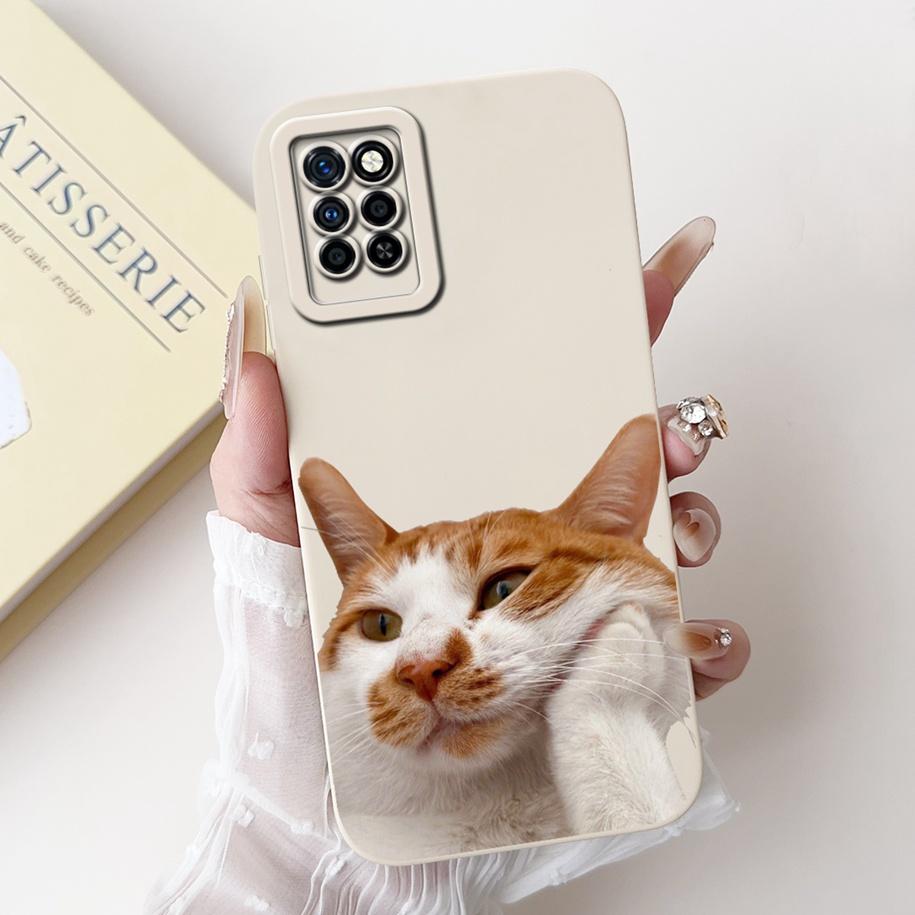 For Infinix Note 10 Pro Case X695 X695D Cover Fashion Painted Soft Silicone Phone Cases For Infinix Note 10 Note10 Pro NFC Funda