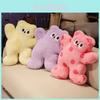 Adorable Large Eye Plush Bear Pillow Soft Toy For Cozy Bed Sofa Decoration