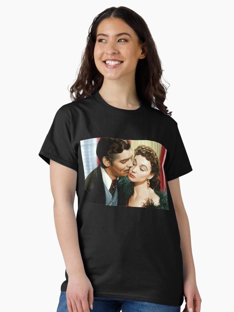 Gone with the Wind Lover Gifts Gone With The Wind Clark Gable Halloween Classic T-Shirt