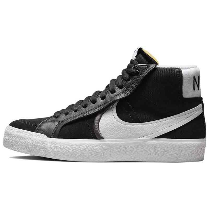 

Nike Sb Zoom Blazer Mid Premium Plus Черно-белые кеды для скейтбординга DR9144-001 44.5