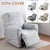 4 Stuks/Set Stretch Fauteuil Stoelhoes Enkele Zitbanken Beschermhoes met Zak Comfort Anti-slip Bankhoes voor Decor