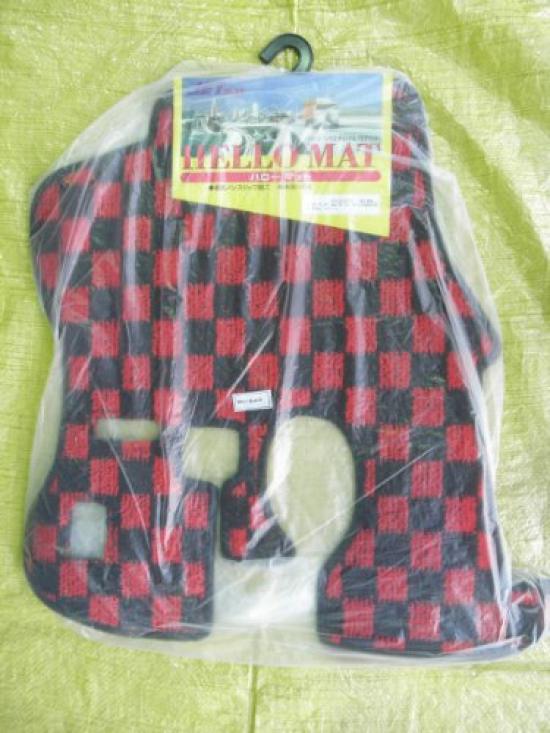 

JET INOUE Floor Mat Plaid Giga Max R 523250 Red/Black чёрный