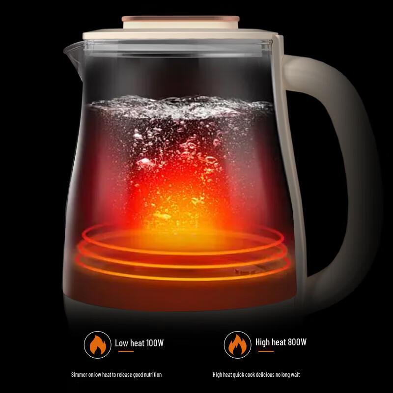 KONKA 1.8L Multifunction Glass Electric Health Kettle