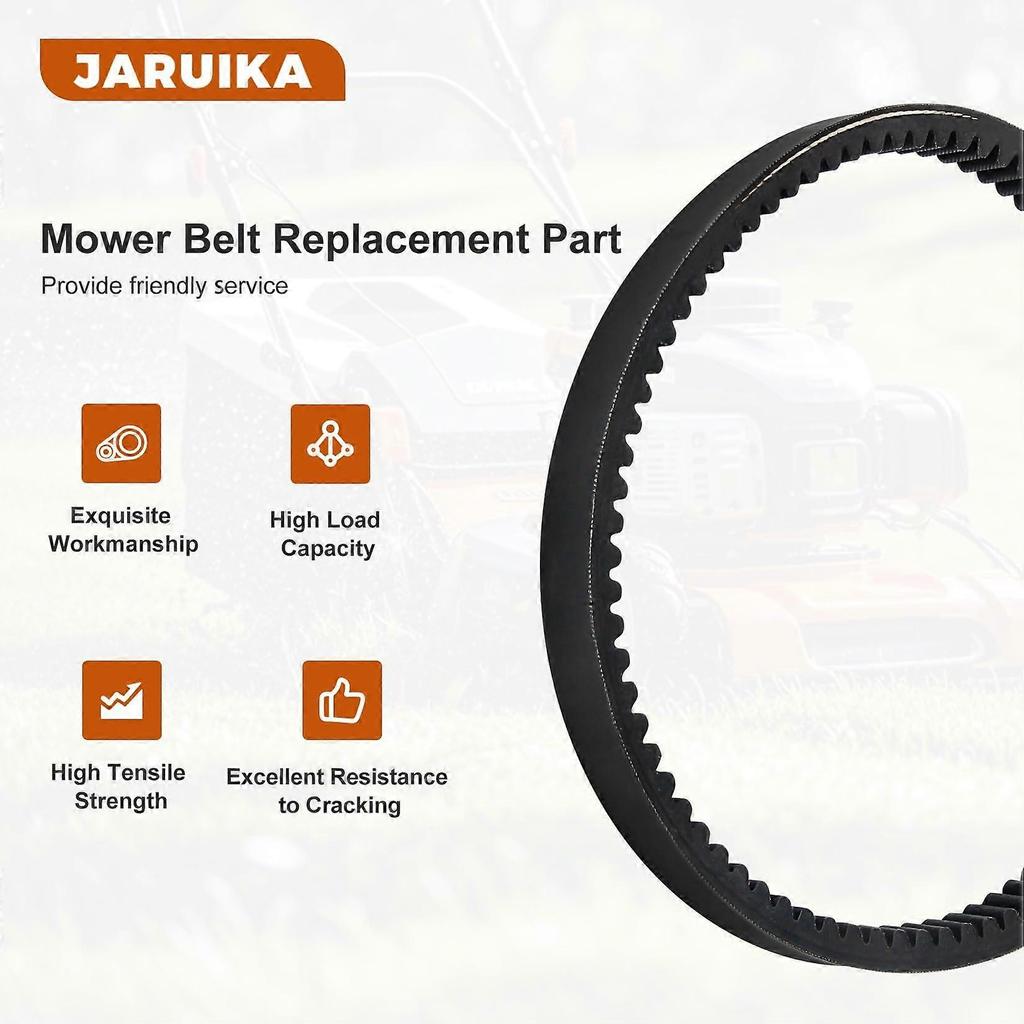 Lawn Mower Drive Belt 587086101 GT37401 for Craftsman and Husqvarna RS800 Transmission Replacement