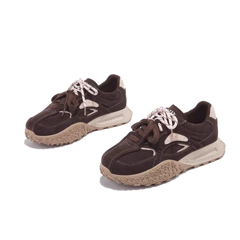 Casual board shoes platform muffin waffle women's new autumn single shoes women