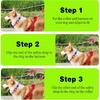 3 Pcs Dog Collar Safety Clip, Double Clip Dog Leash Extender, Adjustable Reflective Nylon Prong Collar Backup Set for Dog Harness Connector