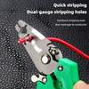 12 In 1Mini Multi Tool Wire Stripper, Insulated Wire Cutter and Stripper Tool, Portable Wires Crimper Punchdown Tools for Home