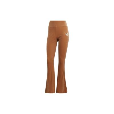 Originals Bootcut-Leggings Mit Markenlogo-Print Damen Unterteile Braun IB2036
