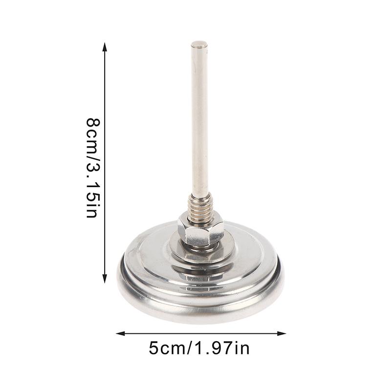 

300°C Degrees BBQ Smoker Oven Thermometer Stainless Steel Grill BBQ Thermometer Instruments 50mm Barbecue Temperature Gauge