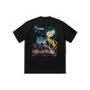 Li Ning T Shirts Unisex Black Crew Neck Moderate Straight Fit AHSU255-3
