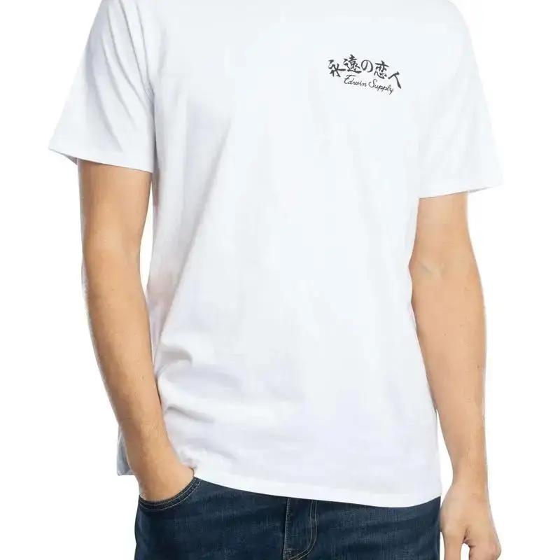 Edwin Unisex S Forever Lovers T Shirt White