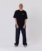 ALL DAY HOOPS Adh Worldwide Oversized Short Sleeve T-Shirt Black