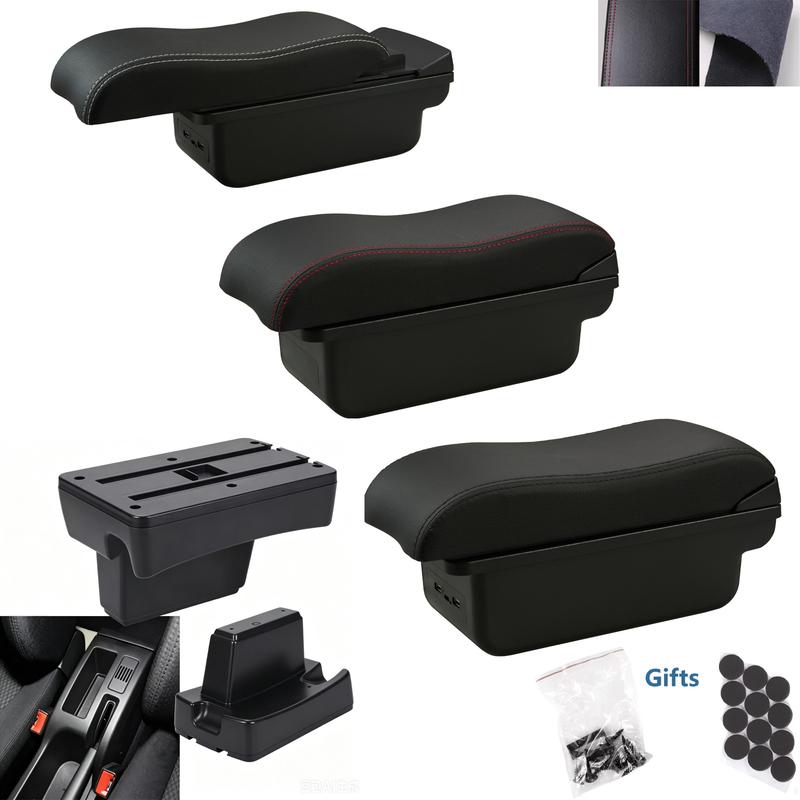 For Peugeot 307 Armrest Box For Peugeot 307 CC Convertible Car Armrest Storage Box Interior Retrofit Dedicated Car Accessories