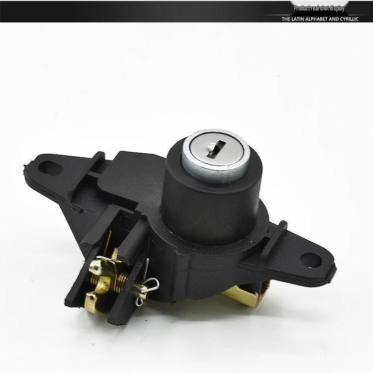 Motorcycle Era Star Ignition & Power Lock Set - Silver, Gold, Red/Blue