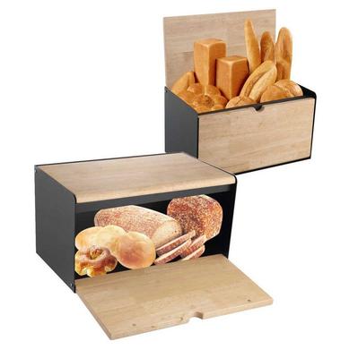 Bread Bin, Double-sided, KLAUSBERG KB-7395, Gray