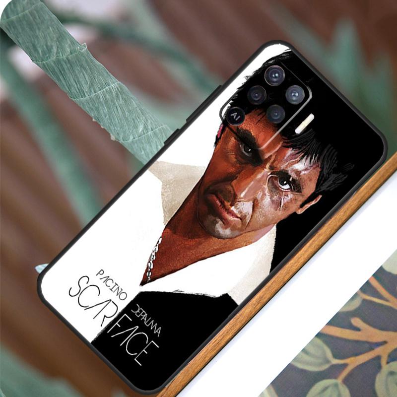 

Tony Montana Scarface Al Pacino For OPPO A52 A72 A92 A98 A78 A58 A5 A9 A15 A17 A77 A53S A57S A94 A74 A54 A16 A76 A96 Case OPPO A57 5G