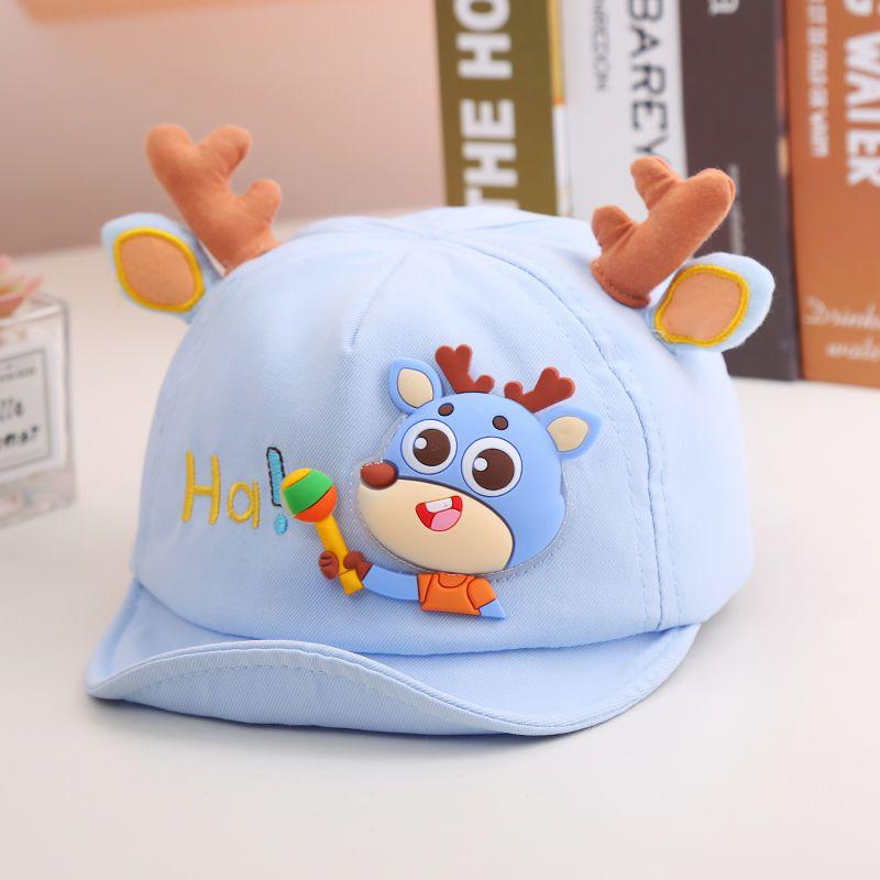 Unisex Baby-Entenschnabel-Cord-Baseballkappe - Süßer Sonnenhut für Frühling & Herbst