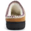Fashion Shevalues Winter Men Cotton Slippers Fluffy Fuzzy Men Slippers Memory Foam Fur House Slippers Outdoor Anti-Slip Mute Flat Mules