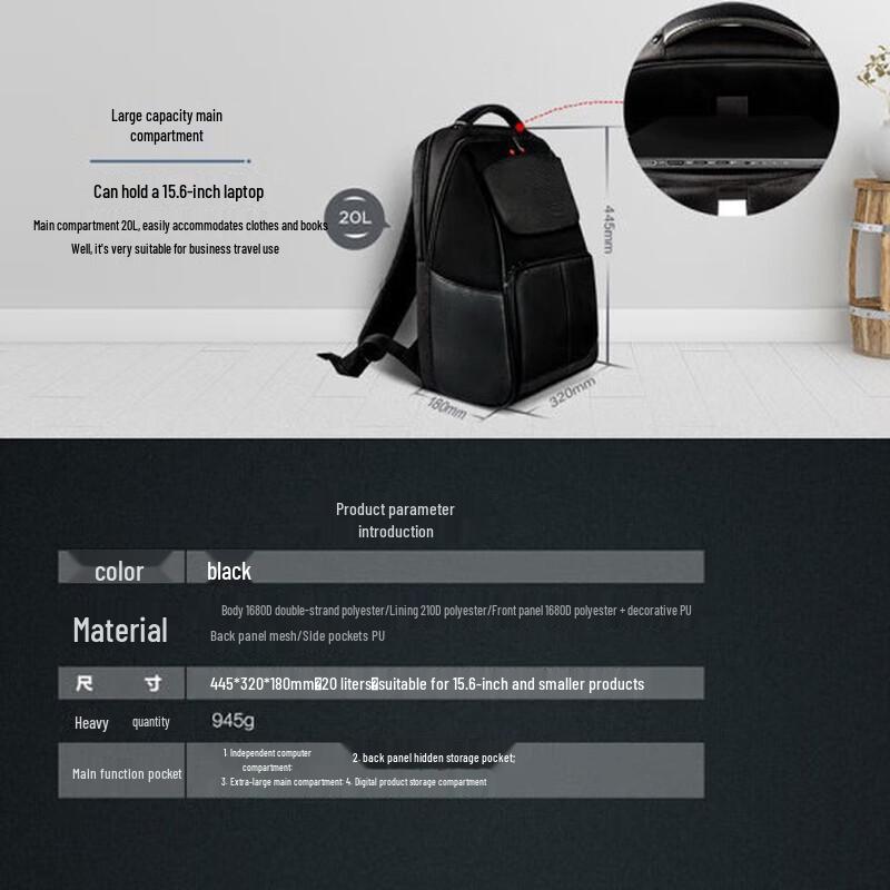 Lenovo ThinkBook B600 15.6-inch Laptop Backpack