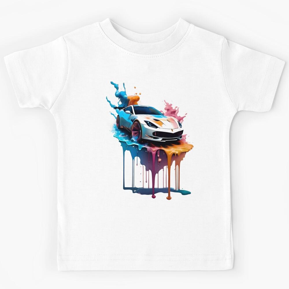 Splash Art of Concept Car Kids T-Shirt 170