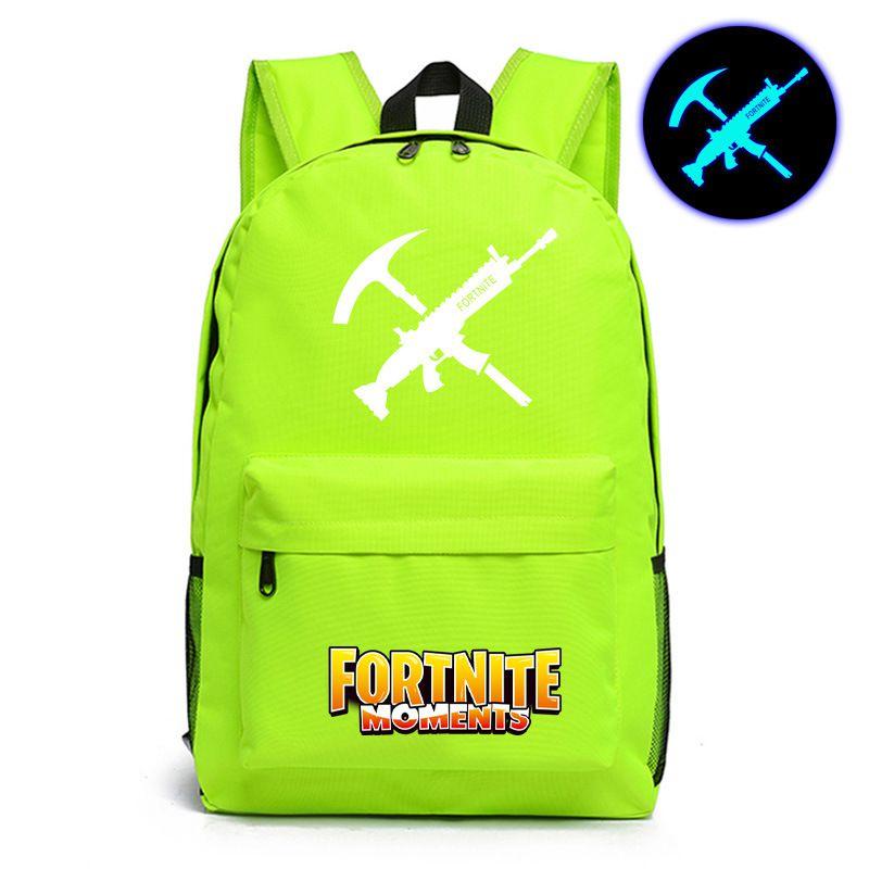 Kampf Rucksack Tasche Festung Nacht Rucksack Schule Leuchtet im Dunkeln