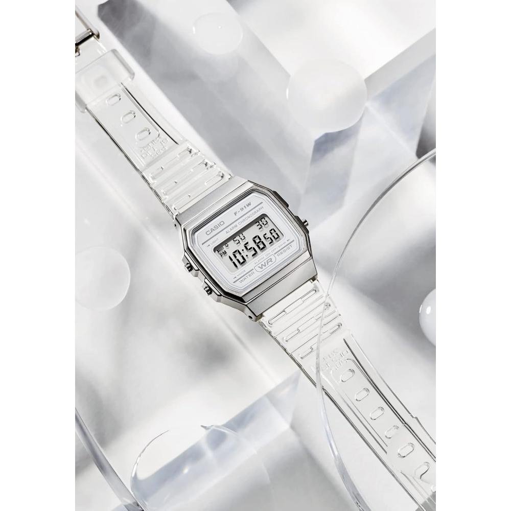 Casio F 91ws 7jh White 1 