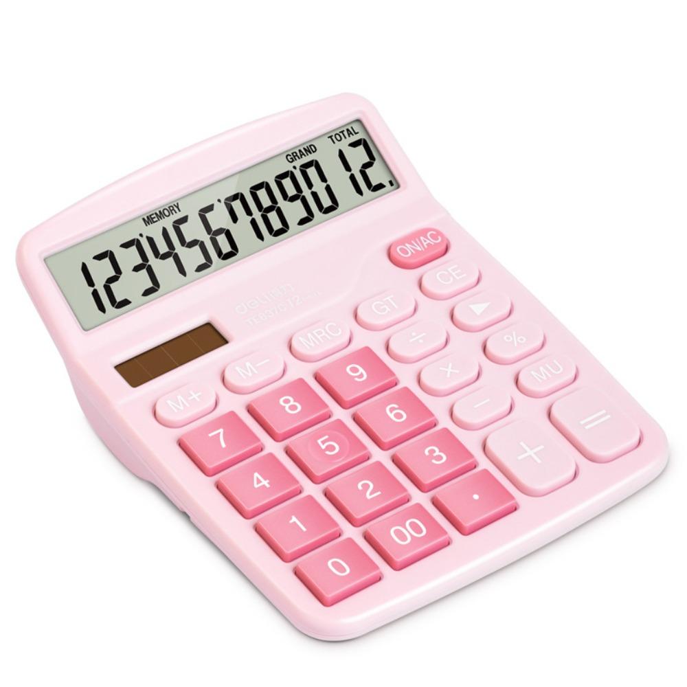 Accounting Tools Electronic Calculator Dual Power Supply Solar Calculator  Learning Tools