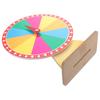 Round Group Raffle Wheel Roulette Board Party Supplies For Adults Kids Game Props Luck Show Adult Fortune Rotatable Carnival DIY