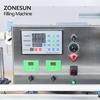 ZONESUN ZS-DTDP20-2s Automatic Big Flow Double Heads Liquid Beverage Shampoo Gel Filling Machine Diaphragm Pump Bottle Filler