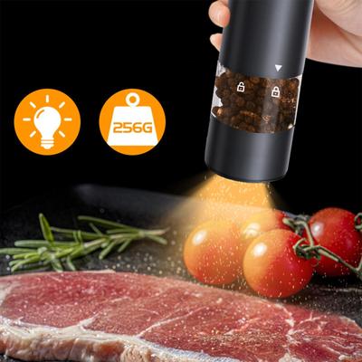 Electric Rechargeable Pepper Mill Portable Spice Peppercorn Automatic Grinding Machine