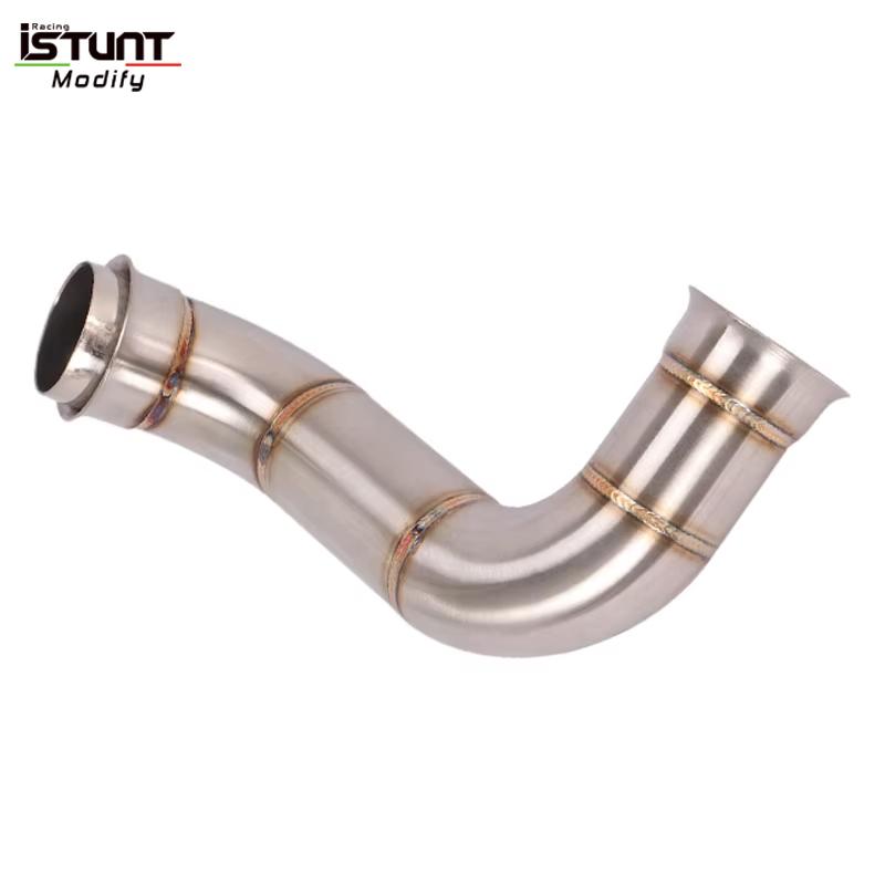 

Slip On For CFMOTO 800MT CF 800-5A MT 2021 2022 2023 Motorcycle Exhaust Middle Pipe Escape Moto Connect Original Muffler E Stainless Steel