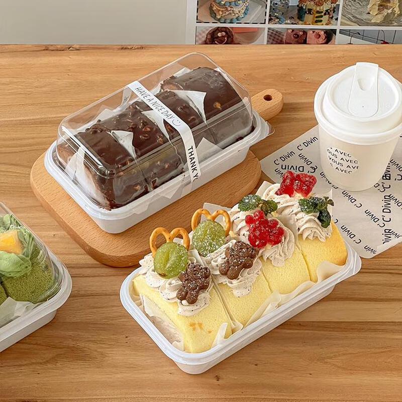 Swiss Roll Cake Packaging Box Set