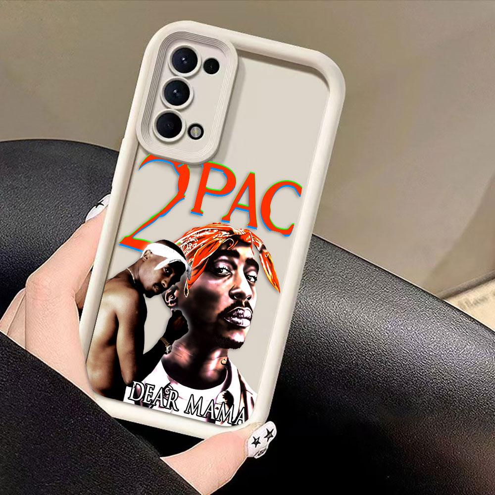 Hip Hop Tupac Shakur 2pac Cover Phone Case For Redmi NOTE 13 14 8 9 9S 10 10S 11 11S 11T 12 PRO PLUS TPU Case DIY Shell Funda