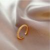 Temperament Niche Design, Simple and Cool Style Ring, Women's Fashion Personality, Japanese and Korean Gold Ring