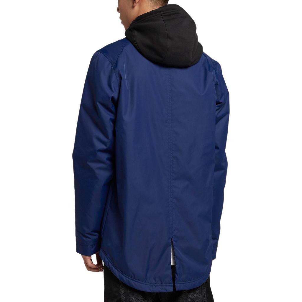 Nike Kyrie Jacket Protect Fleece Layered Warm Long Sleeve Jacket Men Jackets Blue AJ3528-478