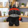 Black Color Black Horse Mascot Creative Design Horse Plush Doll Zodiac Pony Figurine  Festive Decor