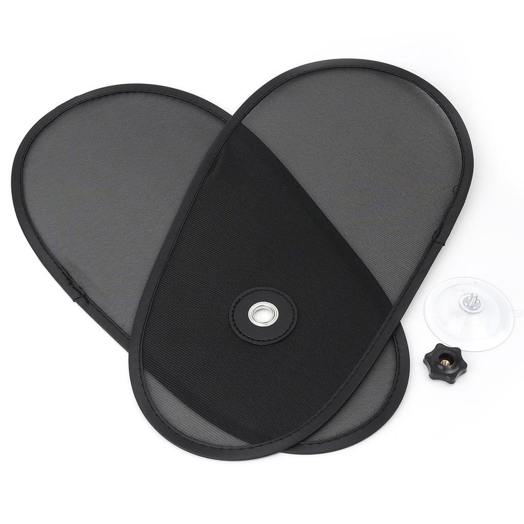 1/2sets Car Window Sun Shade Set Adjustable Rotatable Side Window Sun Visor for Windshield Sun Protection Foldable Car Sunshade