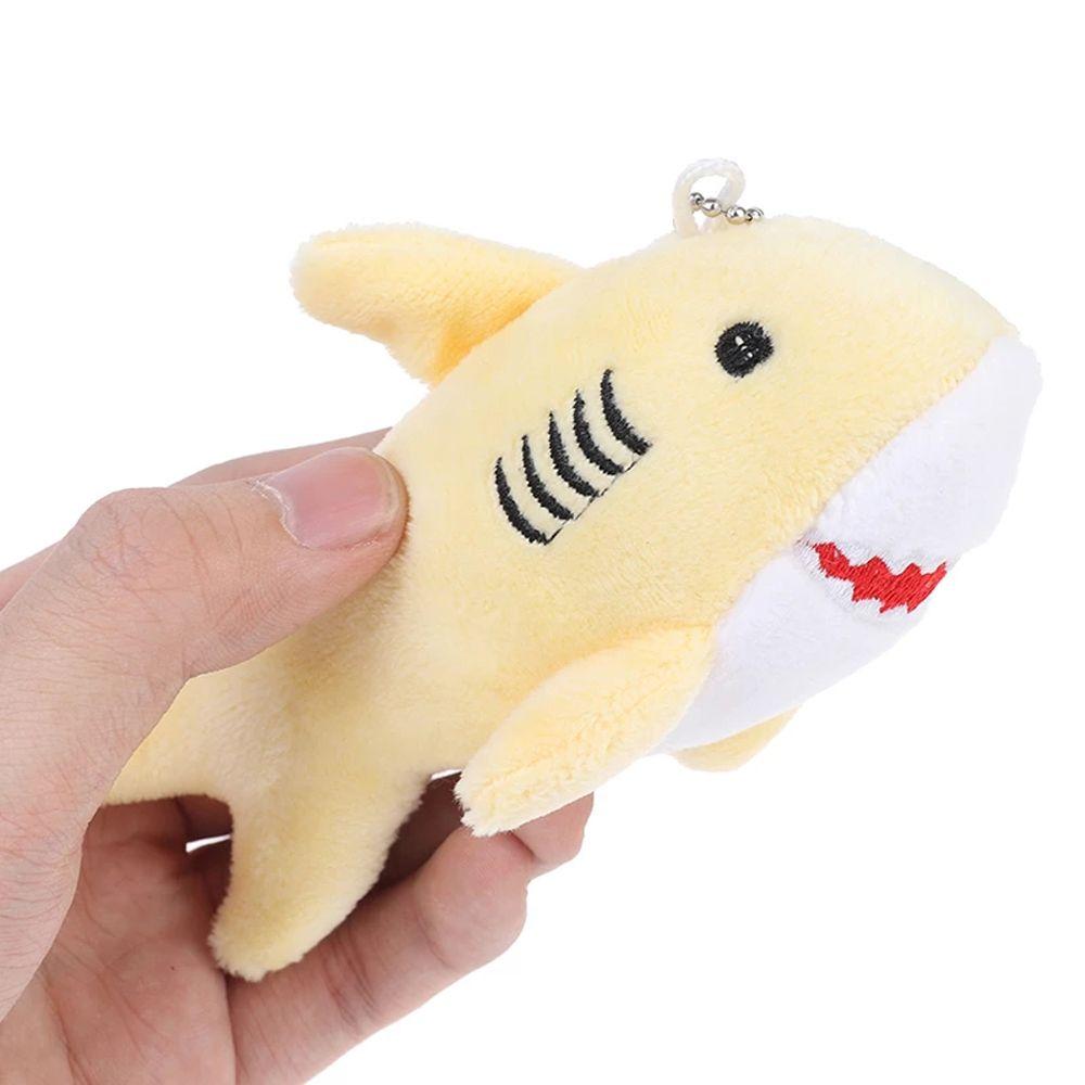 Size 12Cm Key Chain Ocean Animal Plush Toy , Mini Key Gift Dolls Gift Shark Plush Stuffed Toy Doll Small Plush Toy