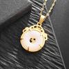 Exquis collier de bête dragon auspicieuse pour femmes Style ethnique Pendentif dragon des douze signes du zodiaque Bijoux amulette pour filles