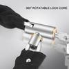 Antitheft Mountain Bike Lock Portable Bike Chain Lock Road Bike Safety Chain Lock With 2 Key for Scooter, Motorcycle