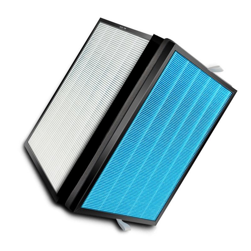 For Smartmi XFXT01ZM Fresh Air System Filter Wall-mounted Fresh Fan Integrated Purifier Hepa Filter 390*297*70mm