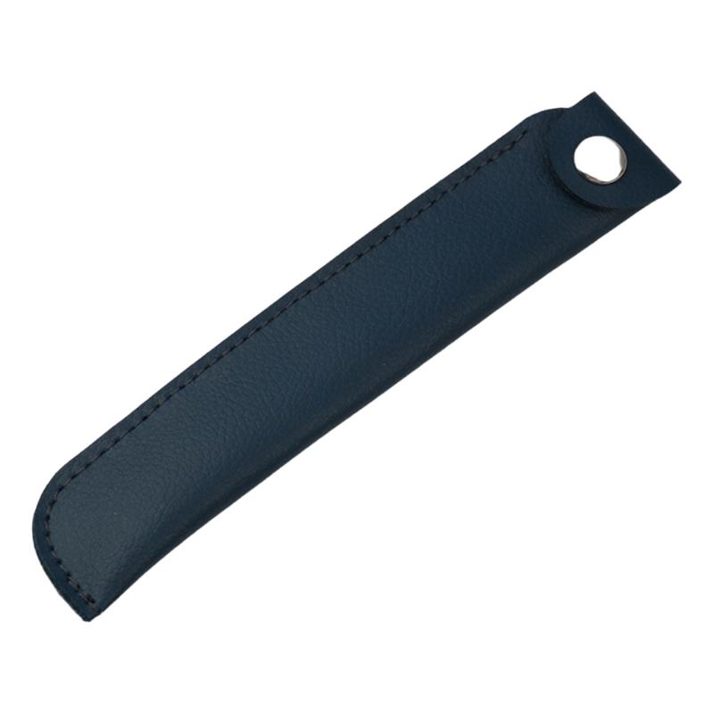 Solid Color Pencil Bag Retro Pencil Case Pen Bag Pen Case PU Leather Pencil Organisers Pencil Pouch for Ballpoint Pen