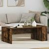 Exclusive House - Smoked Oak Coffee Table 95 X 50 X 34 Cm Engineered Wood