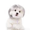 Pet Wig Dog And Cat Spoof Wig Pet Supplies Christmas Pet Accessories Curly Hair Straight Hair Diy Hand Woven Hair Wig Accessorie