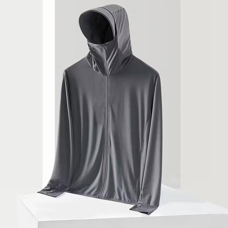 2026 Men's & Women's Lightweight Ice Silk UV Protection Summer Jacket for Fishing