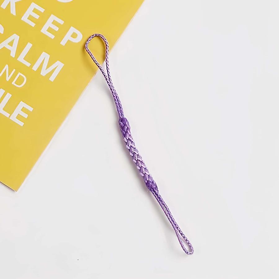 10PCS Double Ended Phone Rope Key Chain Lanyard Hand Knitted Phone Strap Braided Pendant Charms Phone Cord Keychian Accessories