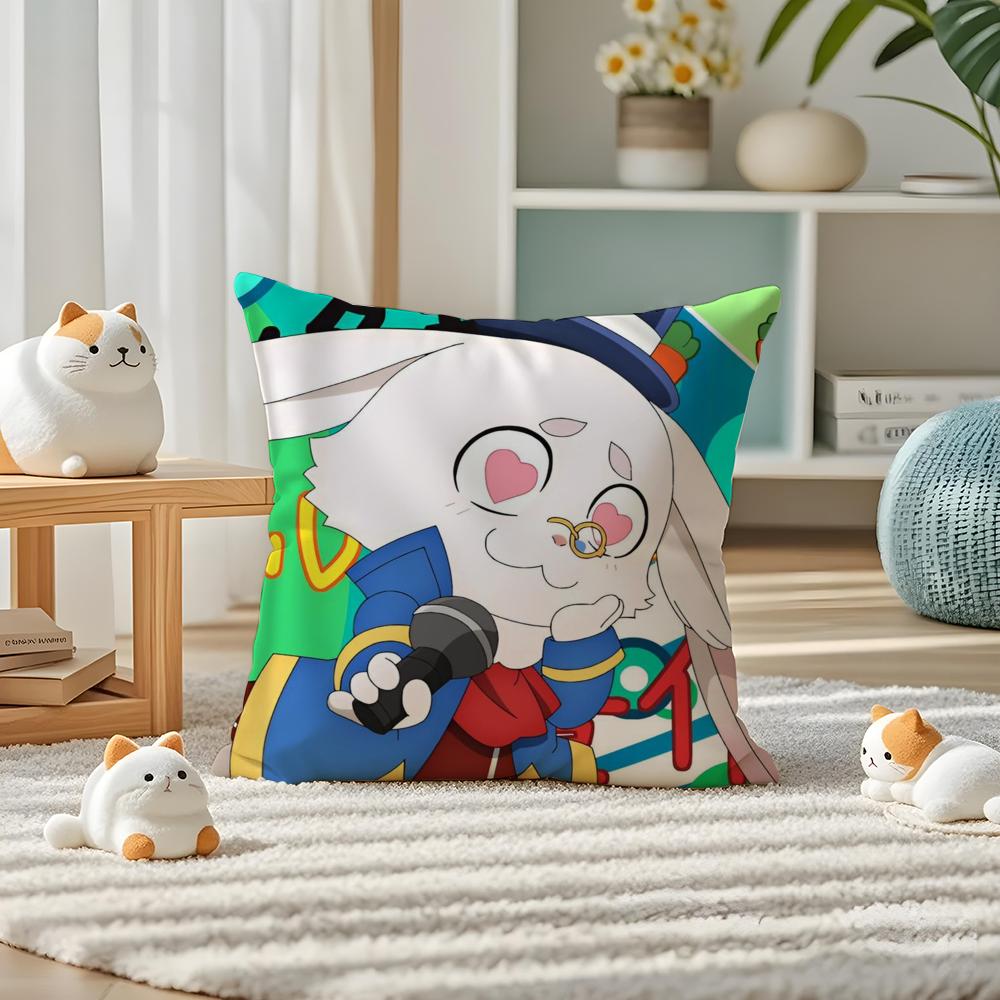 Anime ShangriLa Frontier Kissenbezug Seidig elegant Komfort Sofa Bett Verdeckter Reißverschluss