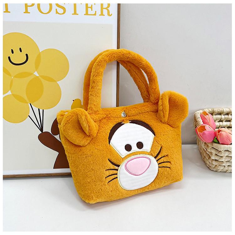 Cute Plush Kuromi Cartoon Bag For Kids Lightweight Breathable Anti Theft Design
