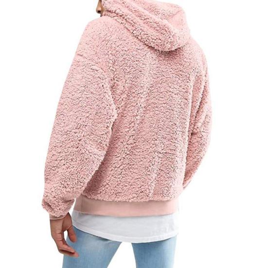 Solid Color Fashion Casual Men Drawstring Hooded Long Sleeve Pullover Hoodie